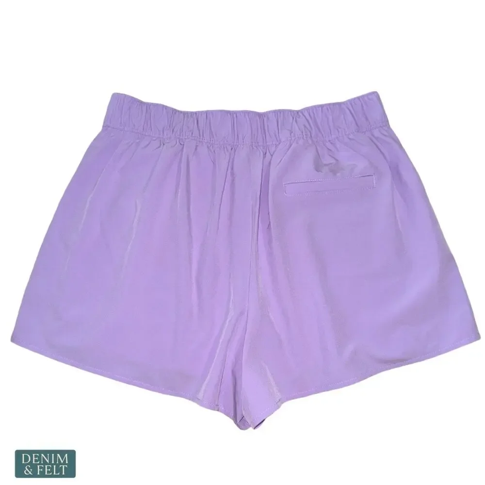 ALO Yoga Lavender Tenniscore Skort Pilates Athleisure Golf Skirt Built In Shorts